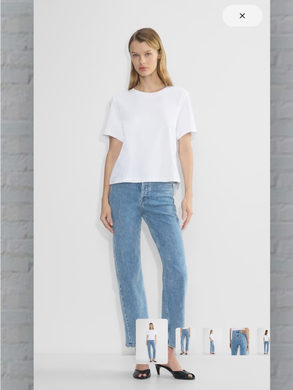 Denim Forum The Arlo Hi-Rise Straight Jean